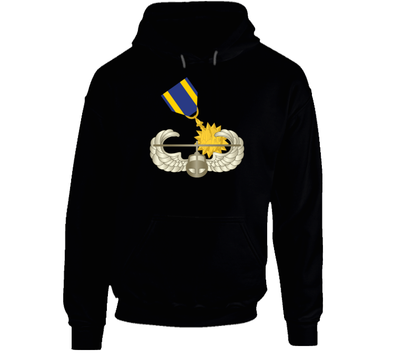 Army - Combat Air Assault - Vietnam w Air Medal V1 wo Txt Hoodie