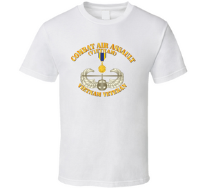 Army - Combat Air Assault - Vietnam w Air Medal Classic T Shirt