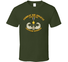 Load image into Gallery viewer, Army - Combat Air Assault - Vietnam w Air Medal Classic T Shirt
