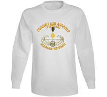 Load image into Gallery viewer, Army - Combat Air Assault - Vietnam w Air Medal Long Sleeve
