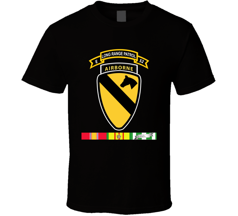 Army - E Co - 52nd Inf ABN - 1st Cav Div ABN w VN SVC Classic T Shirt