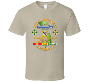 Army - Vietnam Combat Infantry Veteran w 2nd Bn 8th Inf (Mech) - 4th ID SSI V1 Classic T Shirt