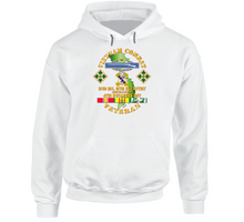 Load image into Gallery viewer, Army - Vietnam Combat Infantry Veteran w 2nd Bn 8th Inf (Mech) - 4th ID SSI Hoodie
