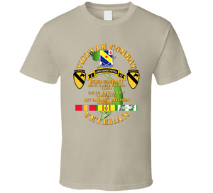 Army - Vietnam Combat Veteran w  E Co - 52nd Inf ABN - 1st Cav Div Classic T Shirt