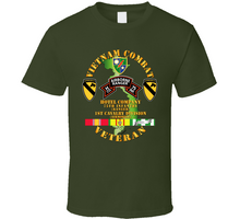 Load image into Gallery viewer, Army - Vietnam Combat Veteran w  H Co 75th Inf Ranger - 1st Cav Div V1 Classic T Shirt
