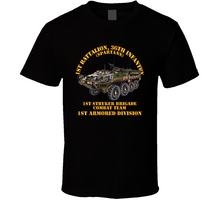 Load image into Gallery viewer, Army - 1st Bn 36th Infantry -  1st Stryker Bde Cbt Tm - No DUI - 1st AR Div V1 Classic T Shirt

