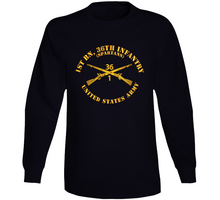 Load image into Gallery viewer, Army - 1st Bn 36th Infantry Regt - Spartans - Infantry Br Long Sleeve
