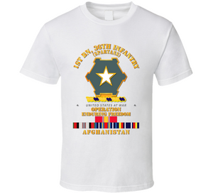 Army - 1st Bn 36th Infantry - OEF - Afghanistan w SVC V1 Classic T Shirt