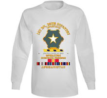 Load image into Gallery viewer, Army - 1st Bn 36th Infantry - OEF - Afghanistan w SVC V1 Long Sleeve
