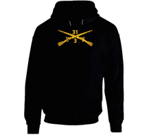 Load image into Gallery viewer, Army - 3rd Bn - 31st Infantry Regiment Branch wo Txt Hoodie
