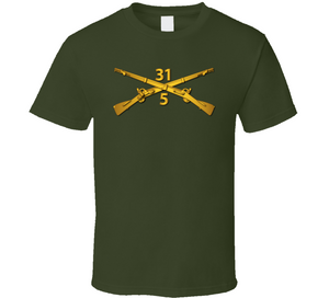 Army - 5th Bn - 31st Infantry Regiment Branch wo Txt V1 Classic T Shirt