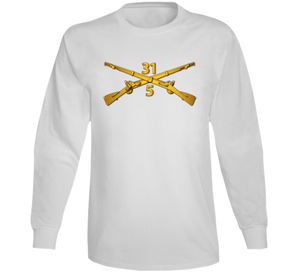 Army - 5th Bn - 31st Infantry Regiment Branch wo Txt V1 Long Sleeve