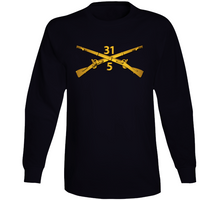 Load image into Gallery viewer, Army - 5th Bn - 31st Infantry Regiment Branch wo Txt Long Sleeve
