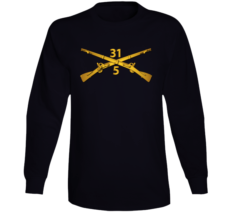 Army - 5th Bn - 31st Infantry Regiment Branch wo Txt V1 Long Sleeve