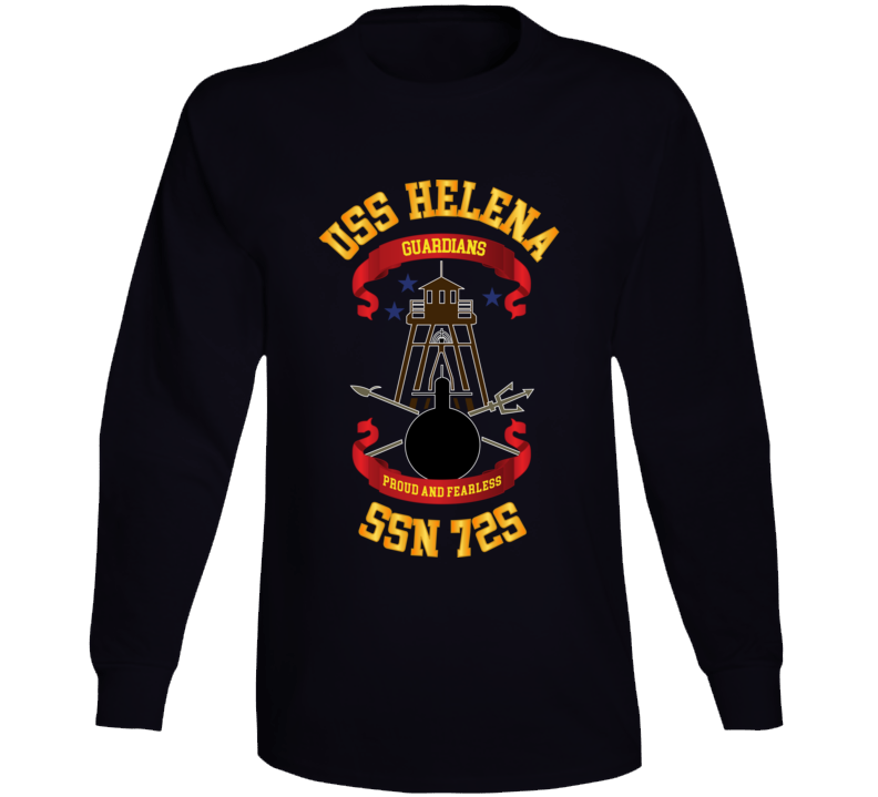 Navy - USS Helena (SSBN 725) wo Backgrd V1 Long Sleeve