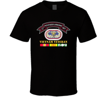 Load image into Gallery viewer, Army -11th Pathfinder Detachment - Vietnam Vet w Abn Badge Cbt Star Classic T Shirt
