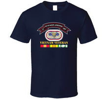 Load image into Gallery viewer, Army -11th Pathfinder Detachment - Vietnam Vet w Abn Badge Cbt Star Classic T Shirt
