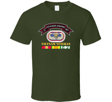 Load image into Gallery viewer, Army -11th Pathfinder Detachment - Vietnam Vet w Abn Badge Cbt Star Classic T Shirt
