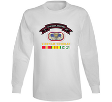 Load image into Gallery viewer, Army -11th Pathfinder Detachment - Vietnam Vet w Abn Badge Cbt Star Long Sleeve
