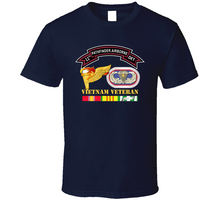 Load image into Gallery viewer, Army - 11th Pathfinder Det - VN Vet w Abn Badge Cbt Star PathFinder Badge Classic T Shirt
