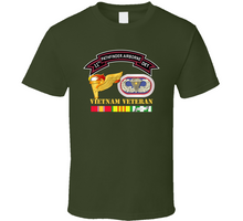 Load image into Gallery viewer, Army - 11th Pathfinder Det - VN Vet w Abn Badge Cbt Star PathFinder Badge V1 Classic T Shirt
