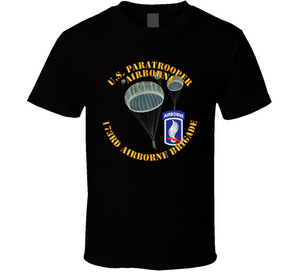 Army - US Paratrooper - 173rd Airborne Bde Wo Shadow V1 Classic T Shirt