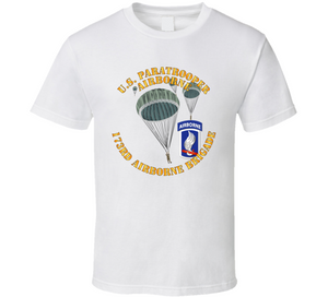 Army - US Paratrooper - 173rd Airborne Bde Wo Shadow V1 Classic T Shirt