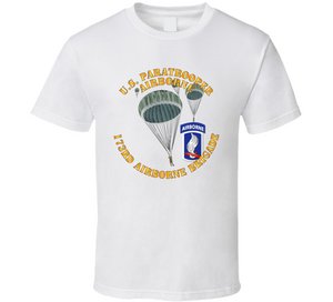 Army - US Paratrooper - 173rd Airborne Bde Wo Shadow Classic T Shirt