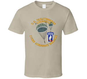 Army - US Paratrooper - 173rd Airborne Bde Wo Shadow V1 Classic T Shirt