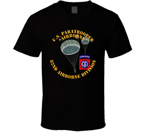 Army - US Paratrooper - 82nd wo Shadow V1 Classic T Shirt
