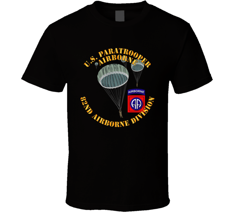 Army - US Paratrooper - 82nd wo Shadow V1 Classic T Shirt