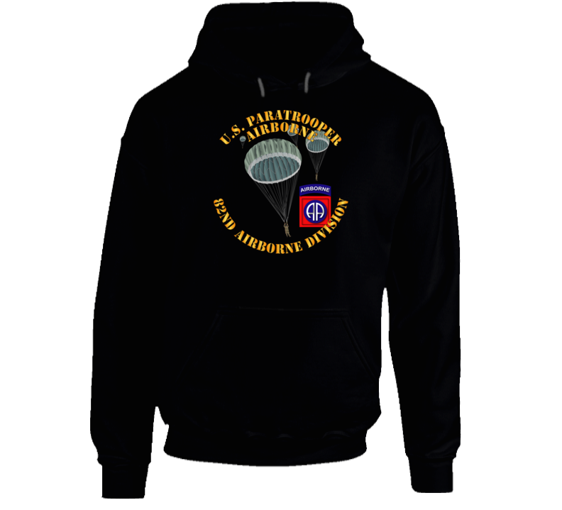 Army - US Paratrooper - 82nd wo Shadow Hoodie