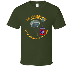 Army - US Paratrooper - 82nd wo Shadow V1 Classic T Shirt