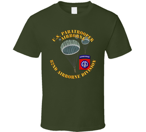 Army - US Paratrooper - 82nd wo Shadow Classic T Shirt