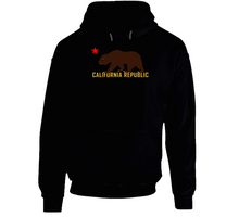 Load image into Gallery viewer, Govt - Calitornia Bear Star and Republic Hoodie
