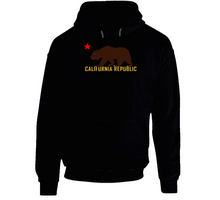 Load image into Gallery viewer, Govt - Calitornia Bear Star and Republic V1 Hoodie

