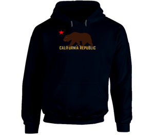 Govt - Calitornia Bear Star and Republic Hoodie