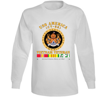 Load image into Gallery viewer, Navy - USS America (CV-66) - Vietnam Vet w VN SVC V1 Long Sleeve
