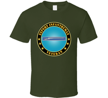 Load image into Gallery viewer, Army - Expert Infantryman Badge Veteran V1 Classic T Shirt

