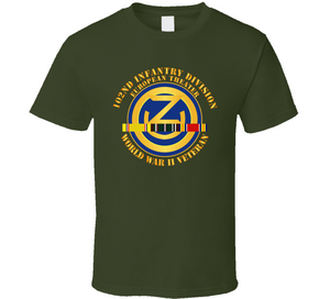 Army - 102nd Infantry Division - Europe - WWII - wo Drop Classic T Shirt