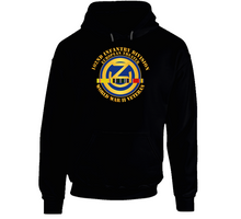 Load image into Gallery viewer, Army - 102nd Infantry Division - Europe - WWII - wo Drop V1 Hoodie
