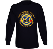 Load image into Gallery viewer, Army - 102nd Infantry Division - Europe - WWII - wo Drop V1 Long Sleeve
