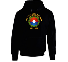 Load image into Gallery viewer, Army -  9th Infantry Div - Retired - Old Reliables Hoodie
