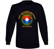 Load image into Gallery viewer, Army -  9th Infantry Div - Retired - Old Reliables V1 Long Sleeve
