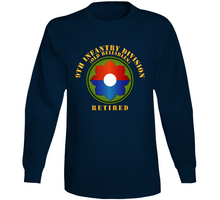 Load image into Gallery viewer, Army -  9th Infantry Div - Retired - Old Reliables V1 Long Sleeve
