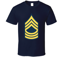 Load image into Gallery viewer, Army - Enlisted - MSG - Master Sergeant  - Blue wo Txt Classic T Shirt
