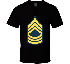 Army - Enlisted - MSG - Master Sergeant  - Blue wo Txt Classic T Shirt