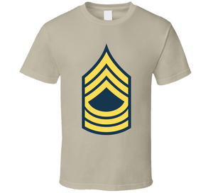 Army - Enlisted - MSG - Master Sergeant  - Blue wo Txt Classic T Shirt