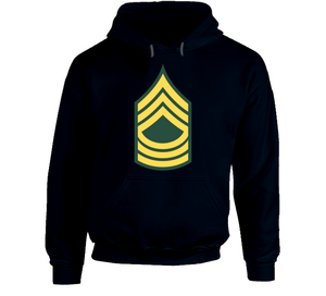 Army - Enlisted - MSG - Master Sergeant  - Std wo Txt Hoodie