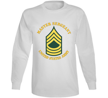 Load image into Gallery viewer, Army - Enlisted - MSG - Master Sergeant  - Std Long Sleeve
